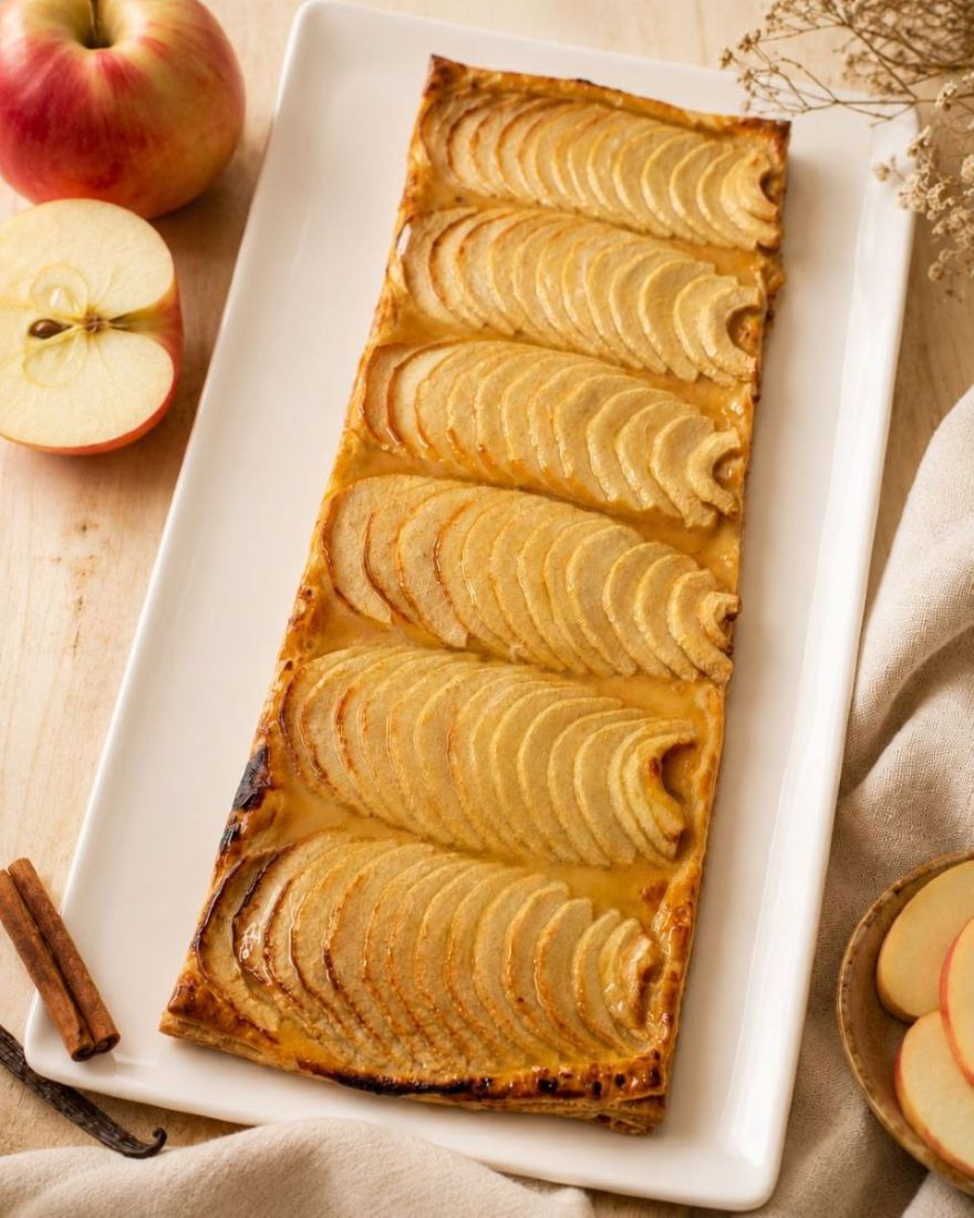 Tarte en bande Pommes tradition